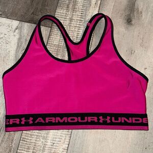 UNDER ARMOUR- racer‎ back sports bra-size small(?)